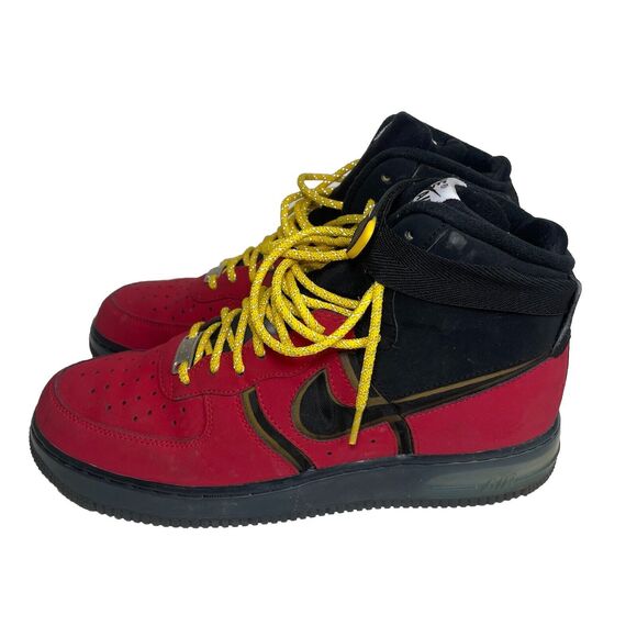 Outfit Red Supreme Air Force Nike Air Force Supreme Bakin High